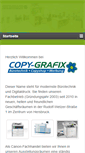 Mobile Screenshot of copy-grafix.de